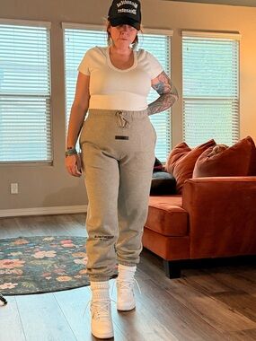 Fear of God Grey Track Joggers